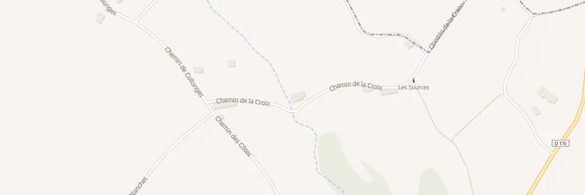 Plan du 35 Che de la Croix à Chassignieu