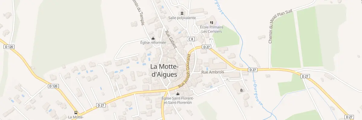 Plan du 5029F Rue Cavalier à La Motte-d’Aigues