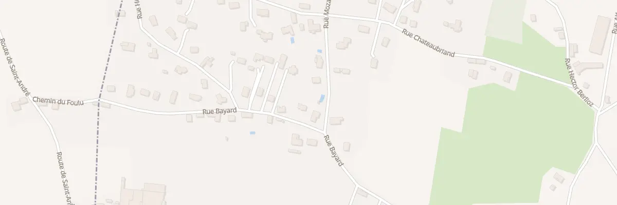 Plan du 14 Rue BAYARD à Saint-André-le-Gaz