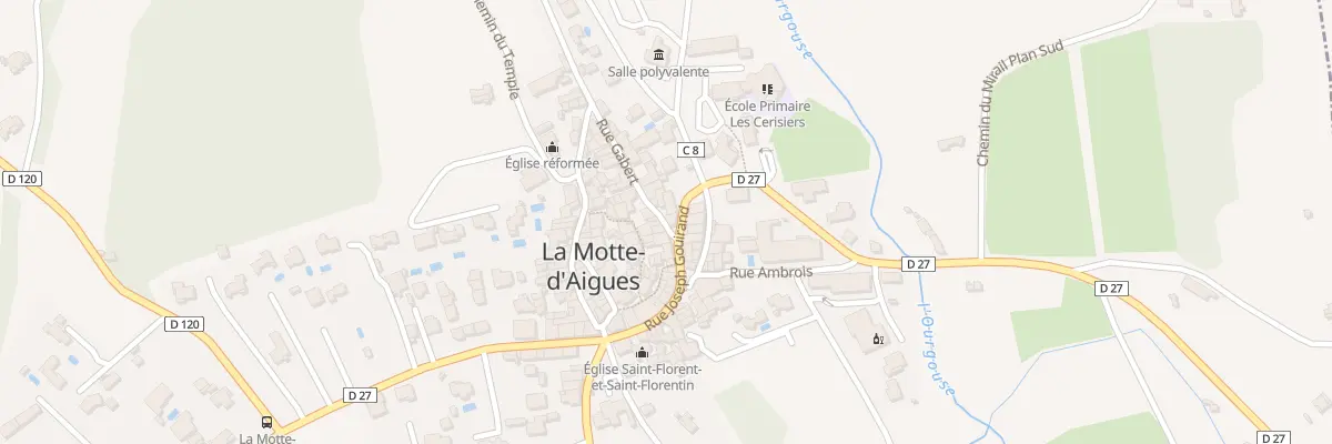 Plan du 5018 Le Village à La Motte-d’Aigues