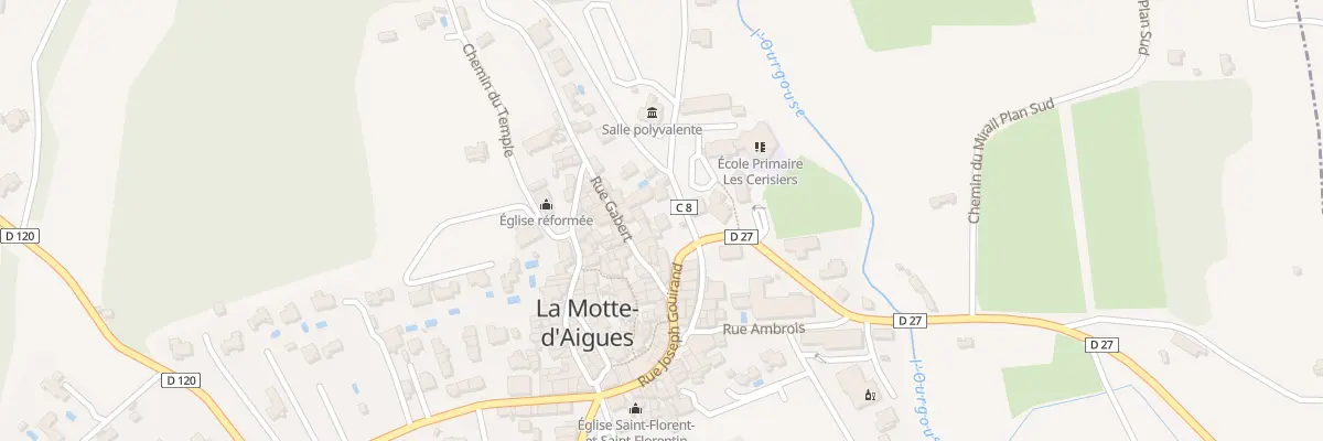Plan du 5014 Le Village à La Motte-d’Aigues