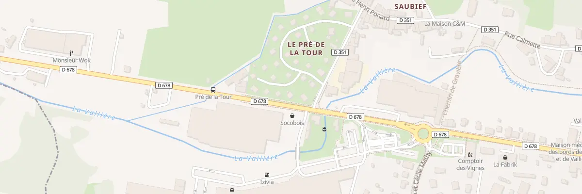 Plan du 32 Rue du Pre de la Tour à Montmorot
