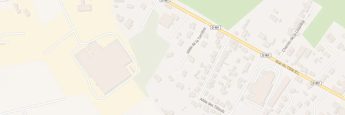 Plan du 8 All de la Terriere à Chauvoncourt