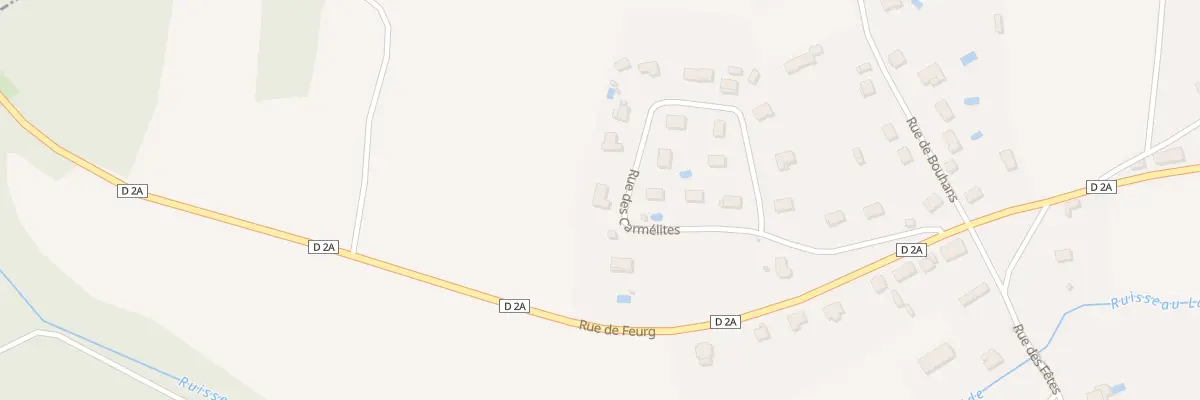Plan du 26B Rue des Carmélites à Nantilly