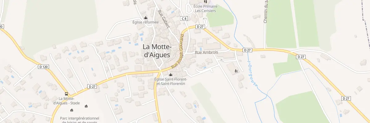 Plan du 5289 Le Village à La Motte-d’Aigues