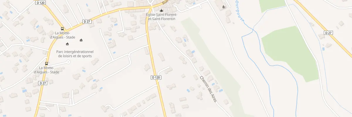 Plan du 5132 Aires de la Place à La Motte-d’Aigues