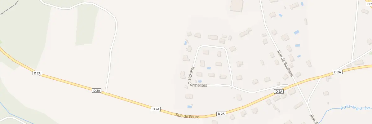 Plan du 24B Rue des Carmélites à Nantilly