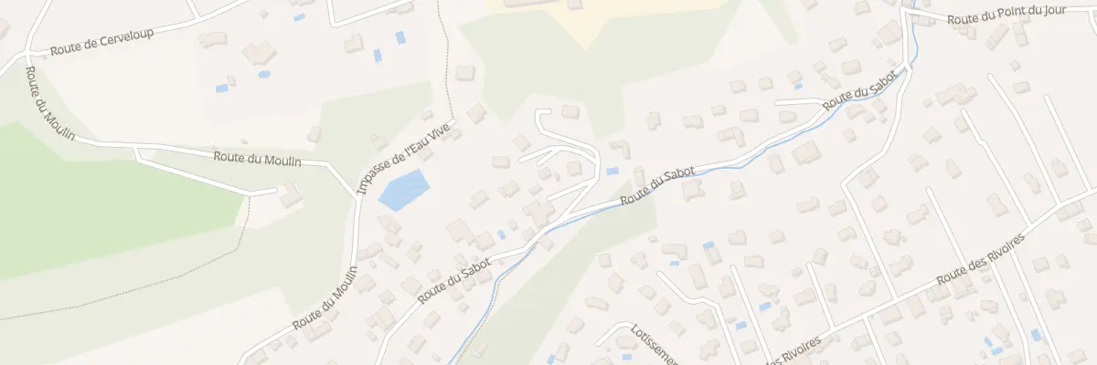 Plan du 375D Rte du Sabot à Vourey