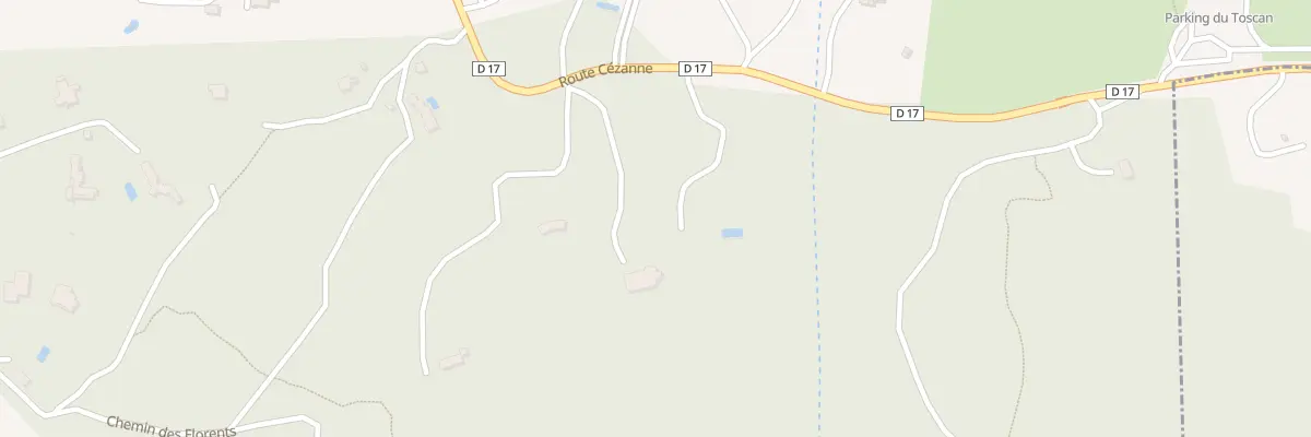 Plan du 5716 Rte Cézanne au Tholonet