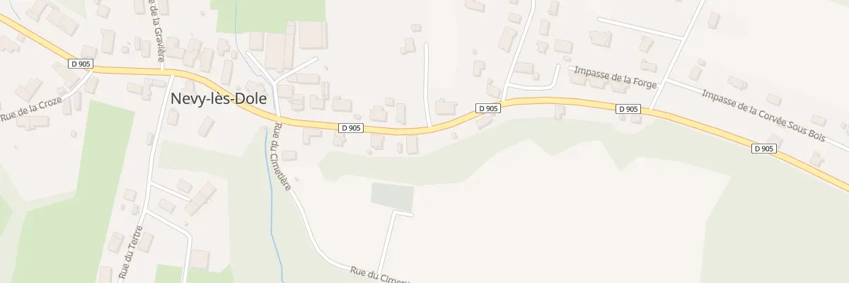 Plan du 19 Rte Nationale à Nevy-lès-Dole
