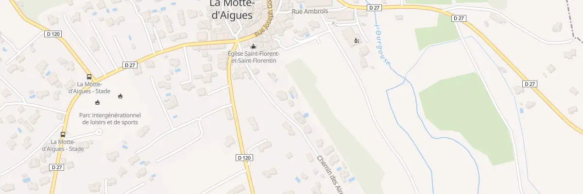 Plan du 5415 Aires de la Place à La Motte-d’Aigues
