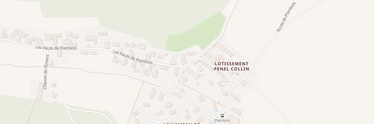 Plan du 130 Vc N7 Les Hauts de Plambois à Apprieu