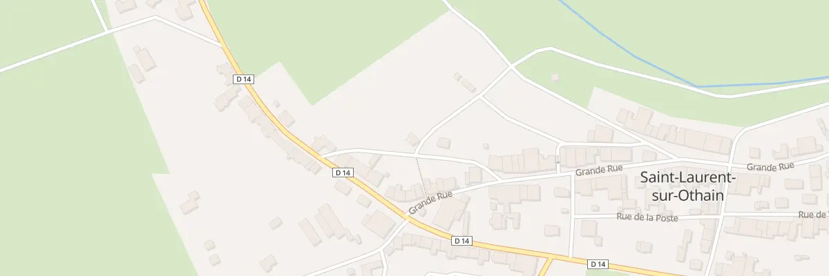 Plan du 74 Gr Grande Rue à Saint-Laurent-sur-Othain