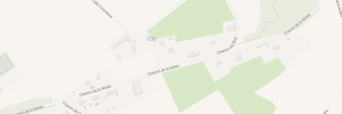 Plan du 44 Che des Courreaux au Passage