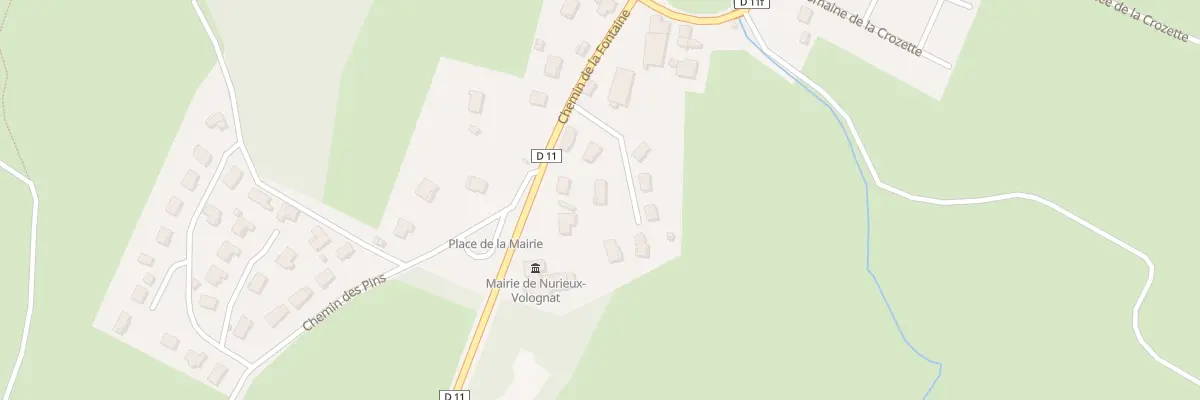 Plan du 3 Lot les Montillets à Nurieux-Volognat