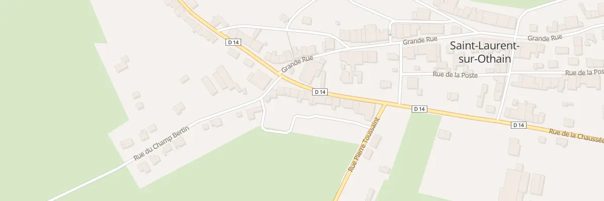 Plan du 36 Rue de la Chaussee à Saint-Laurent-sur-Othain