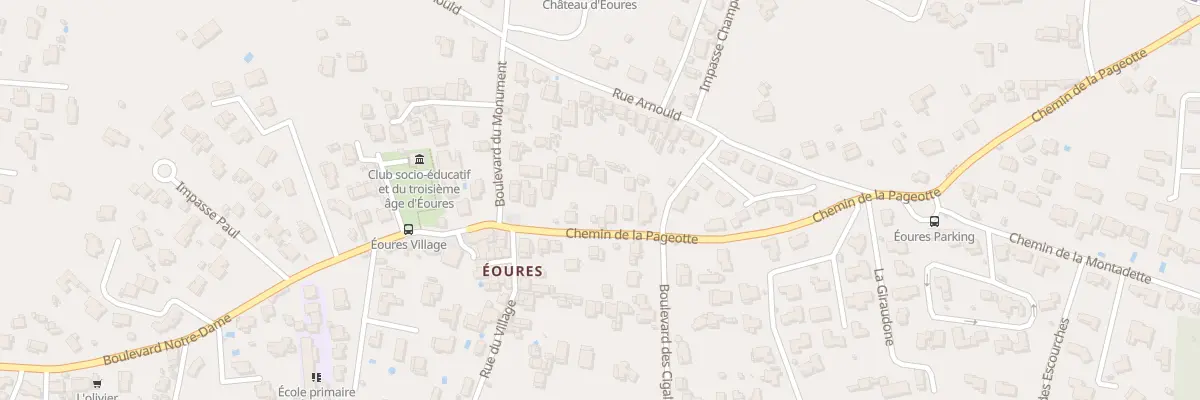 Plan du 13 Che de la Pageotte à Marseille 11e Arrondissement