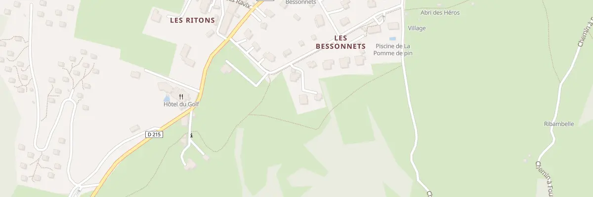 Plan du 133 Rue des Bessonnets à Corrençon-en-Vercors
