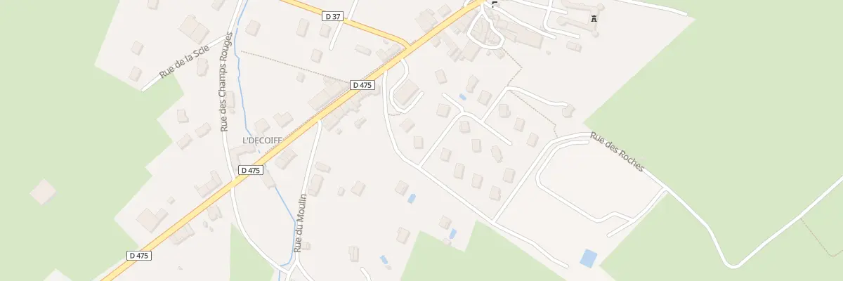 Plan du 1 Rue du Chataignet à Moissey