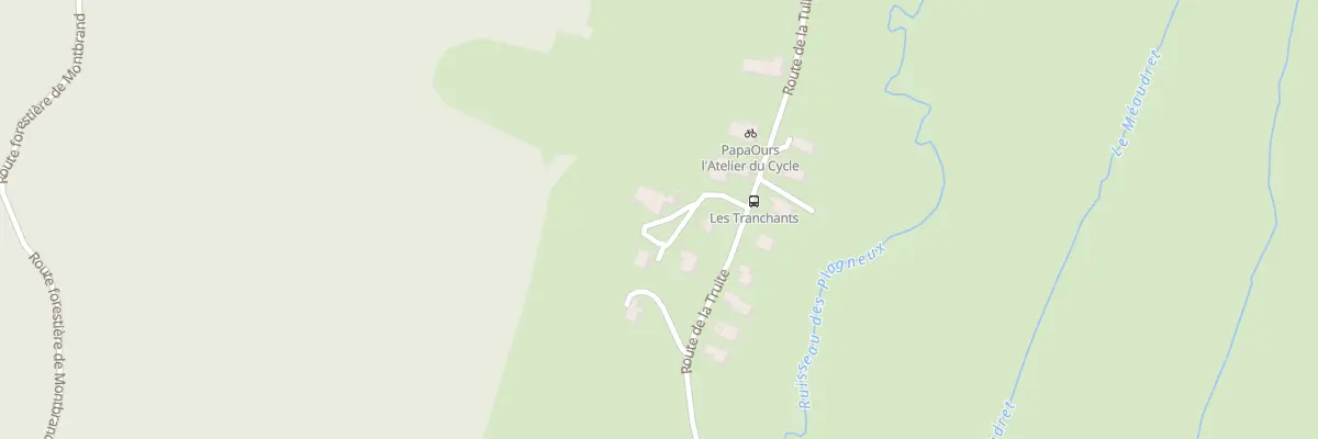 Plan du 1161 Rte de la Truite à Autrans-Méaudre en Vercors