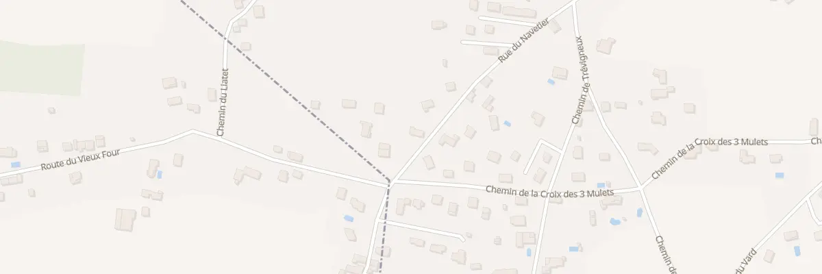 Plan du 592 Rue du Navetier à La Bâtie-Montgascon