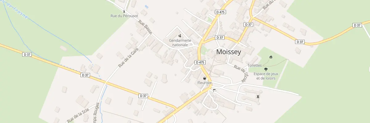 Plan du 7 Rue Basse à Moissey