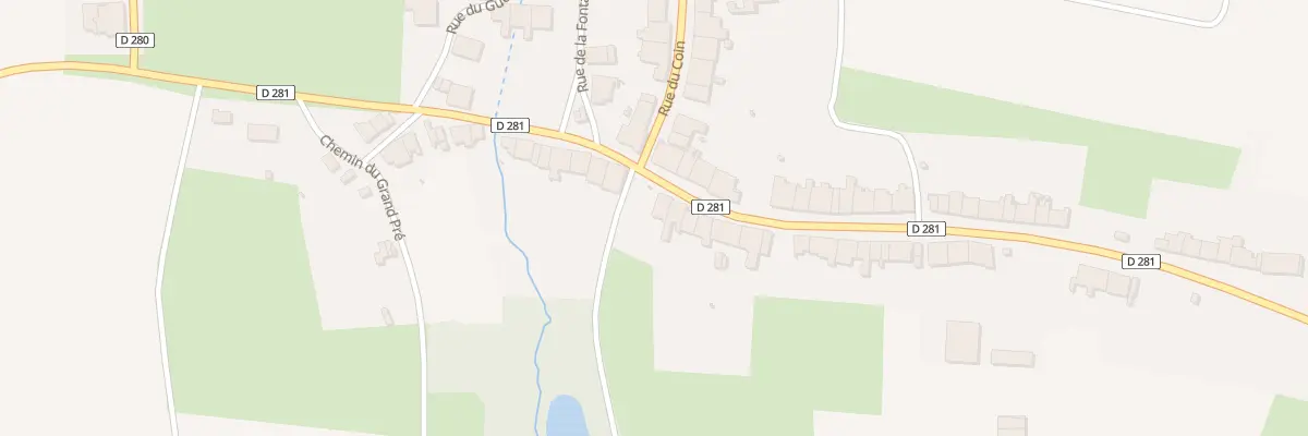 Plan du 2 Rue de Visain à Marcilly-en-Bassigny