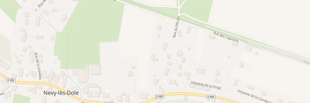 Plan du 4B Rue du Moulin à Nevy-lès-Dole