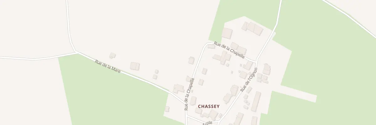Plan du 3 Rue de la Chapelle à Mutigney
