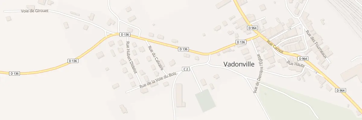 Plan du 6 Rue de la Voie du Bois à Vadonville