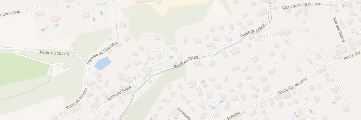 Plan du 455 Rte du Sabot à Vourey