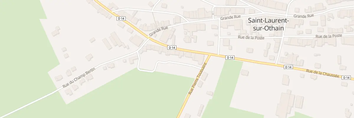 Plan du 30 Rue de la Chaussee à Saint-Laurent-sur-Othain