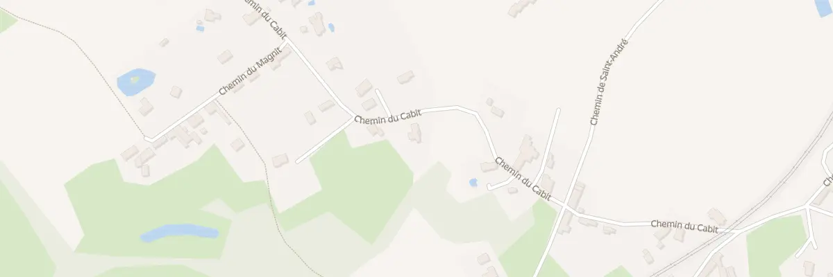 Plan du 30 Che du Cabit au Passage