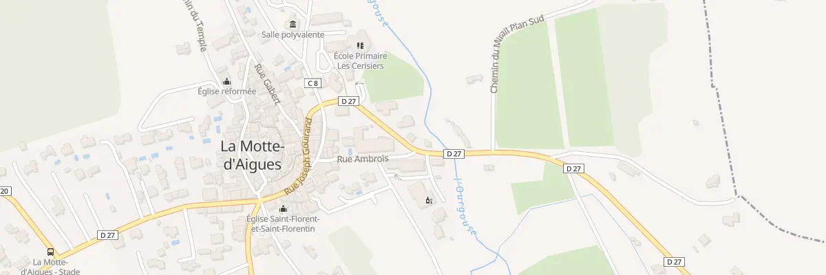 Plan du 5315 Le Village à La Motte-d’Aigues