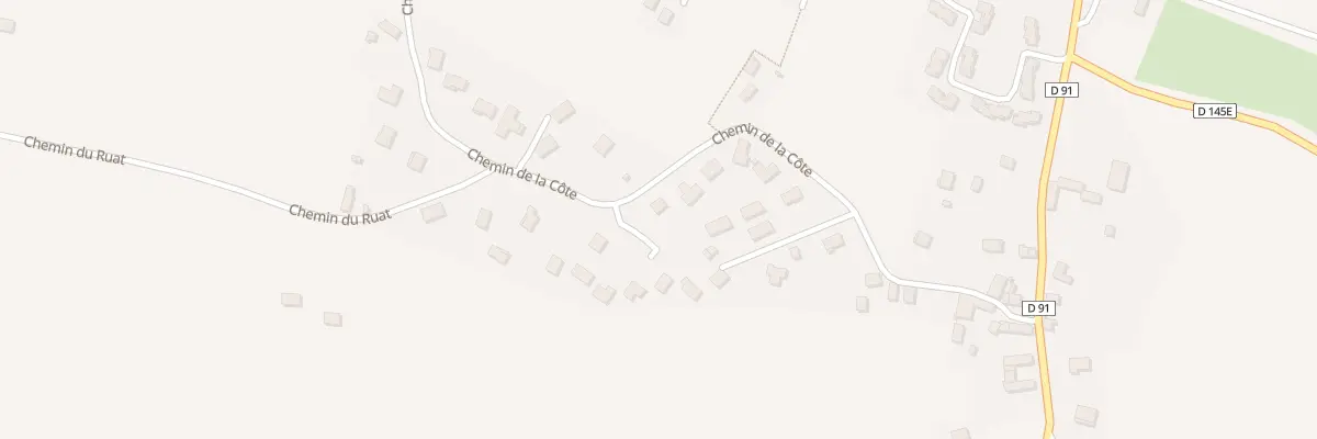 Plan du 369 Che de la Ruat à Faverges-de-la-Tour
