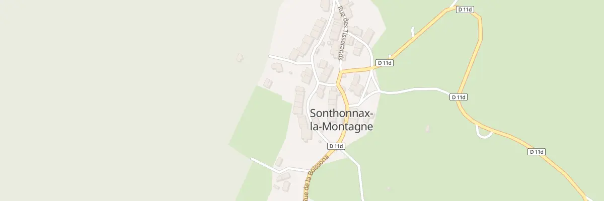 Plan du 95 Rue du Courtil Galant à Sonthonnax-la-Montagne