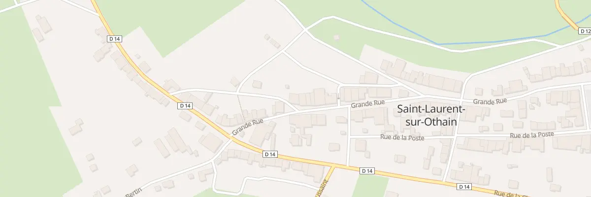 Plan du 72 Gr Grande Rue à Saint-Laurent-sur-Othain