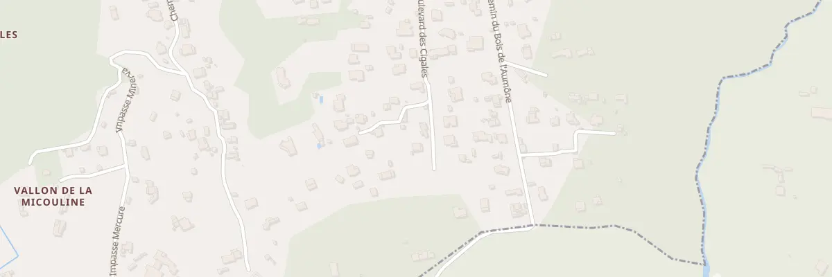 Plan du 116 Bd des Cigales à Marseille 11e Arrondissement