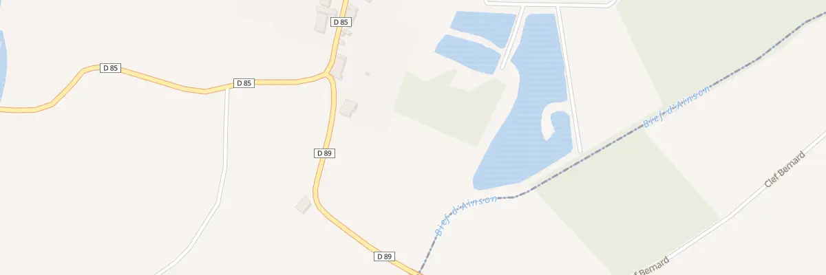 Plan du 1 Rue du Pont de la Bru à Champrougier