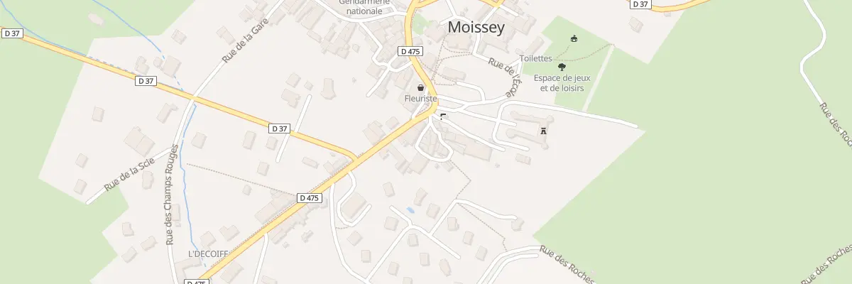 Plan du 5 Rue du Fort Griffon à Moissey