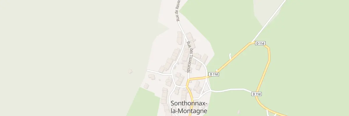 Plan du 211 Rue du Courtil Galant à Sonthonnax-la-Montagne