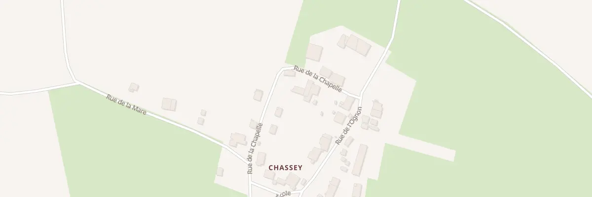 Plan du 14 Rue de la Chapelle à Mutigney