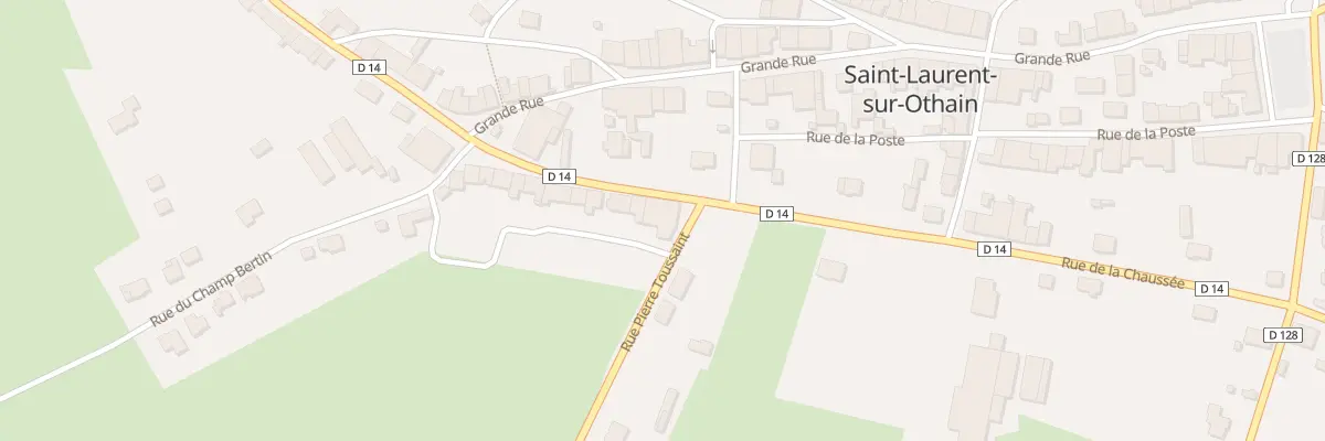 Plan du 22 Rue de la Chaussee à Saint-Laurent-sur-Othain