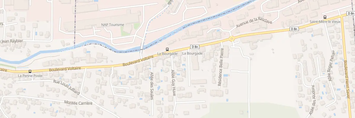 Plan du 256 Bd Voltaire à La Penne-sur-Huveaune