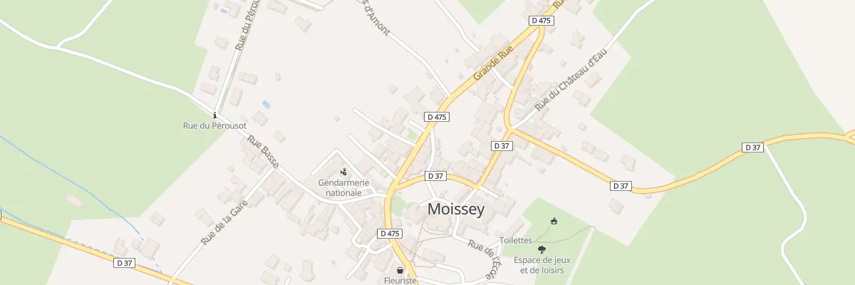 Plan du 10 Gr Grande Rue à Moissey