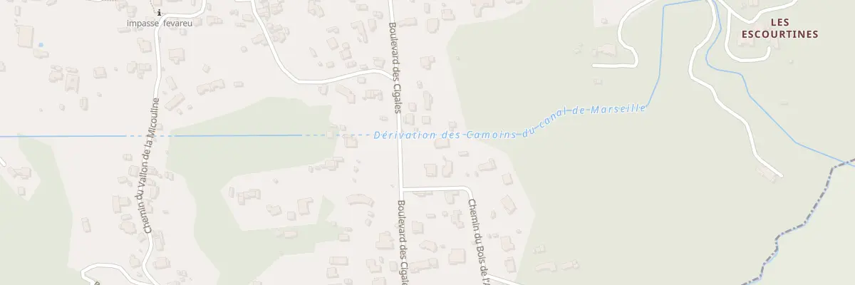 Plan du 65 Bd des Cigales à Marseille 11e Arrondissement
