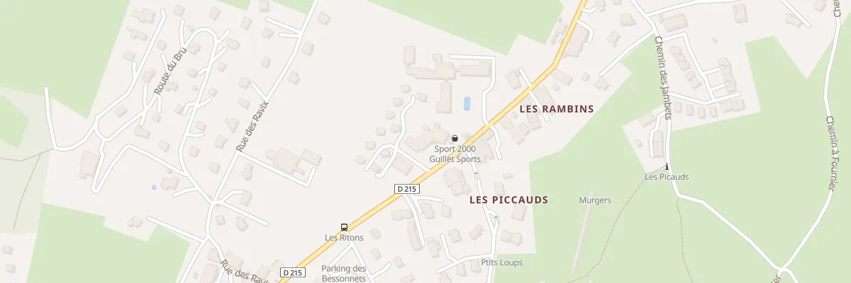 Plan du 310 Rte du Clos de la Balme à Corrençon-en-Vercors