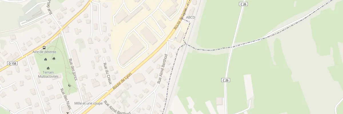 Plan du 288 Rue Aimé Berthod à Messia-sur-Sorne
