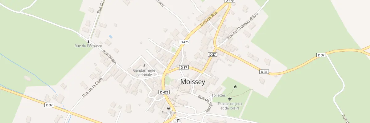 Plan du 5 Rue du Dieu de Pitie à Moissey