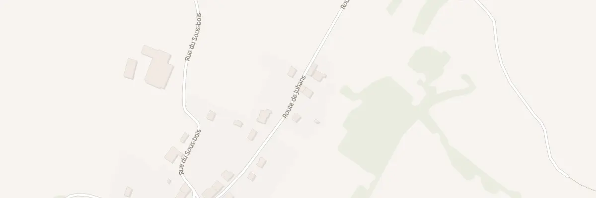 Plan du 107 Rte de Juhans à Arlay